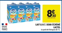 Supeco Lactel Lait U.H.T. Demi-Écrémé offre