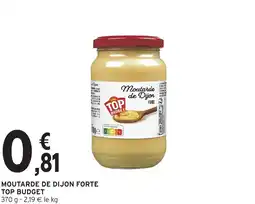Intermarché Express Moutarde de dijon forte top budget offre