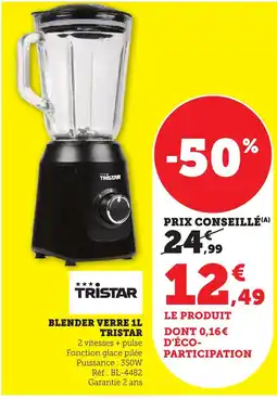 Bi1 TRISTAR Blender verre offre
