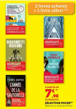 Bi1 Sélection poche offre