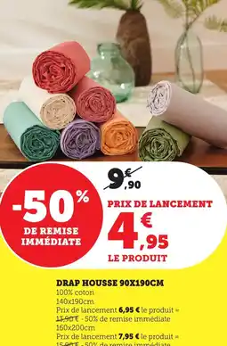 Bi1 Drap housse 90x190cm offre
