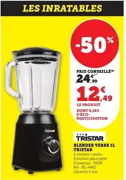 Bi1 TRISTAR Blender verre offre