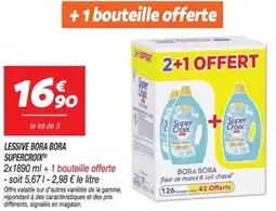 Netto SUPERCROIX Lessive bora bora offre