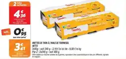 Netto NETTO Miettes de thon à l'huile de tournesol offre