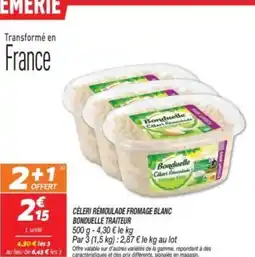 Netto BONDUELLE Celeri remoulade fromage blanc traiteur offre