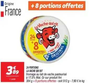 Netto LA VACHE QUI RIT 24 portions offre