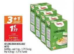 Netto Riz long grain incollable offre