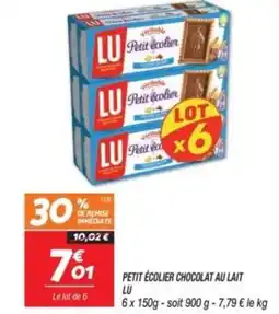 Netto LU Petit ecolier chocolat au lait offre