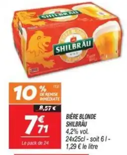 Netto SHILBRAU Biere blonde offre