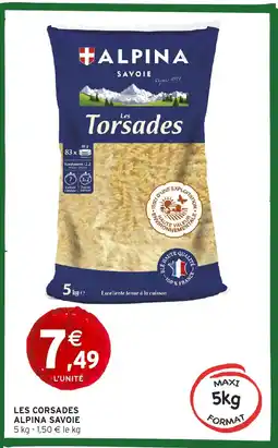 Intermarché ALPINA Les corsades savoie offre