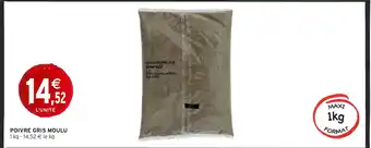 Intermarché Poivre gris moulu offre