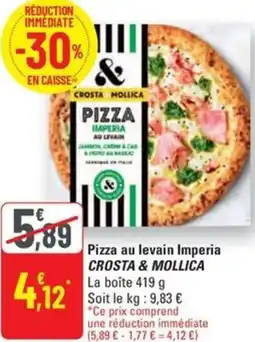 G20 Pizza au levain Imperia CROSTA & MOLLICA offre