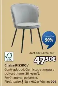 JYSK Chaise risskov offre