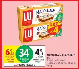 Intermarché Napolitain Classique LU offre