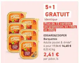 Tom&Co EDGARD&COOPER Barquettes offre