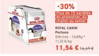 Tom&Co ROYAL CANIN Pochons offre