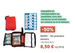 Tom&Co DUVO+ Kit premiers secours offre