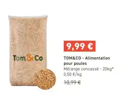 Tom&Co TOM&CO Alimentation pour poules offre