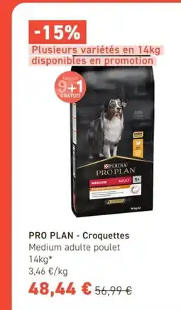 Tom&Co PRO PLAN Croquettes offre