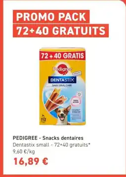 Tom&Co PEDIGREE Snacks dentaires offre