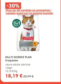 Tom&Co Hill's SCIENCE PLAN Croquettes offre