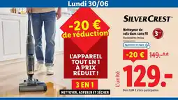Lidl SILVERCREST Nettoyeur de sols durs sans fil offre