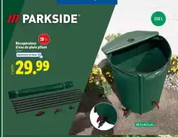 Lidl PARKSIDE Récupérateur d'eau de pluie pliant offre