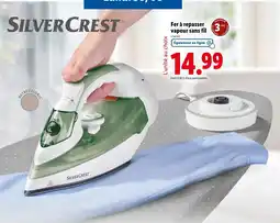 Lidl SILVERCREST Fer à repasser vapeur sans fil offre