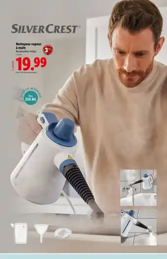 Lidl SILVERCREST Nettoyeur vapeur à main offre