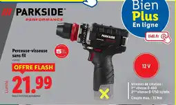 Lidl PARKSIDE Perceuse-visseuse sans fil offre