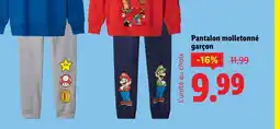Lidl Pantalon molletonné offre