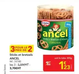 METRO ANCEL Sticks et bretzels offre