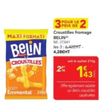METRO BELIN Croustilles fromage offre