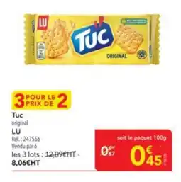 METRO LU Tuc offre