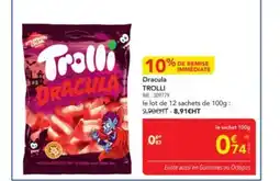 METRO TROLLI Dracula offre