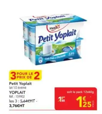 METRO YOPLAIT Petit offre