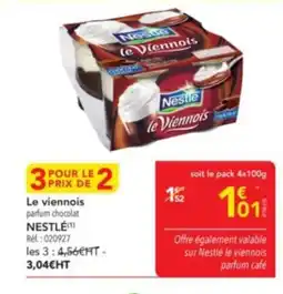 METRO NESTLÉ Le viennois offre