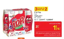 METRO YOPLAIT P'tit Yop offre