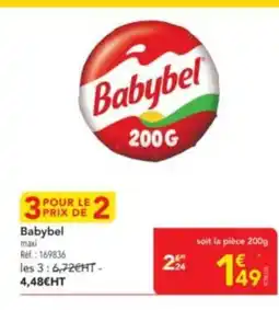 METRO BABYBEL offre