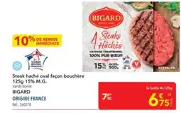 METRO Steak haché oval façon bouchère offre
