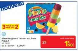 METRO PIRULO Bâtonnet glacé à l'eau et aux fruits offre
