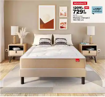 BUT Matelas Clémaé 2 offre