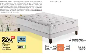 BUT Matelas Oxygène'R offre