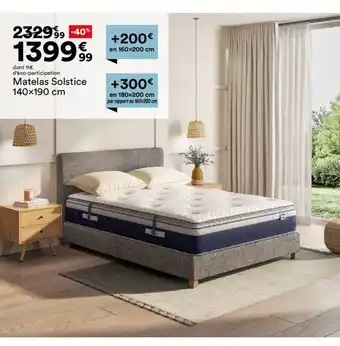 BUT Matelas Solstice offre