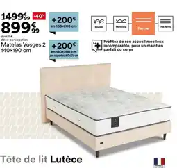 BUT Matelas Vosges 2 offre