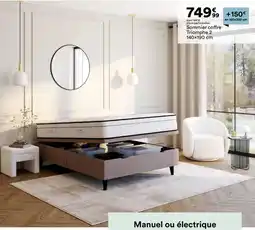 BUT Sommier coffre Triomphe 2 offre