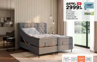 BUT Ensemble relaxation Continental offre