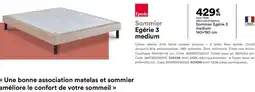 BUT Sommier Egérie 3 medium offre