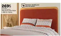 BUT Tête de lit tissu Style offre