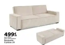 BUT Banquette 3 places Jill offre